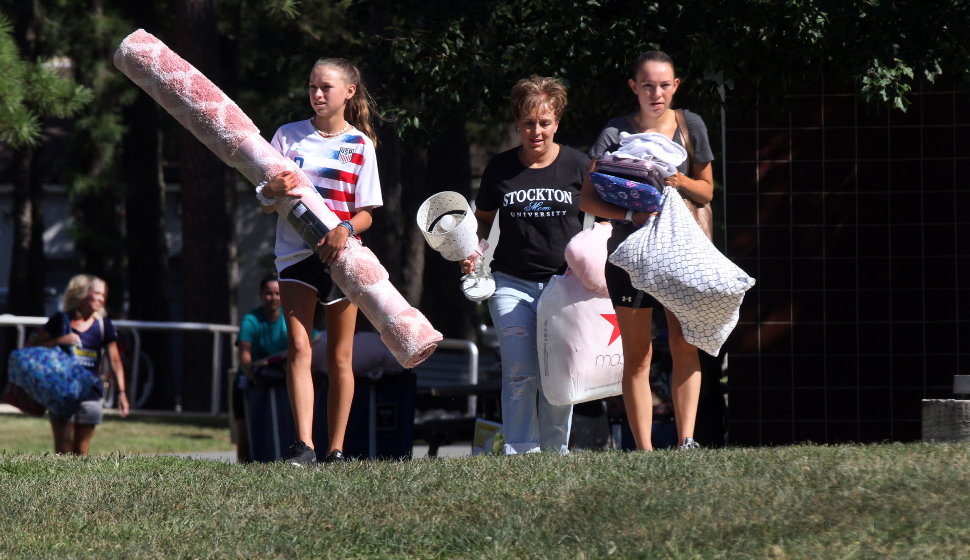 Stockton move in day